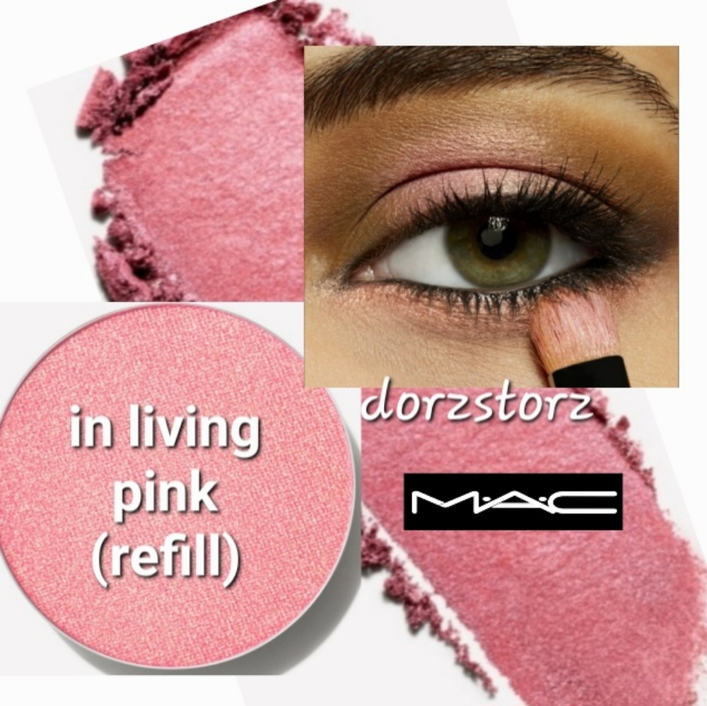 MAC Eye Shadow Pro Palette Refill *IN LIVING PINK* / 0.05 oz / New in box